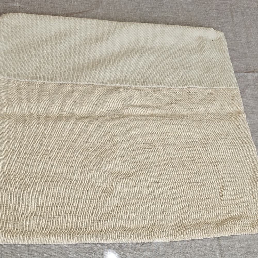 West Elm Neutral Toned Pillow Cover